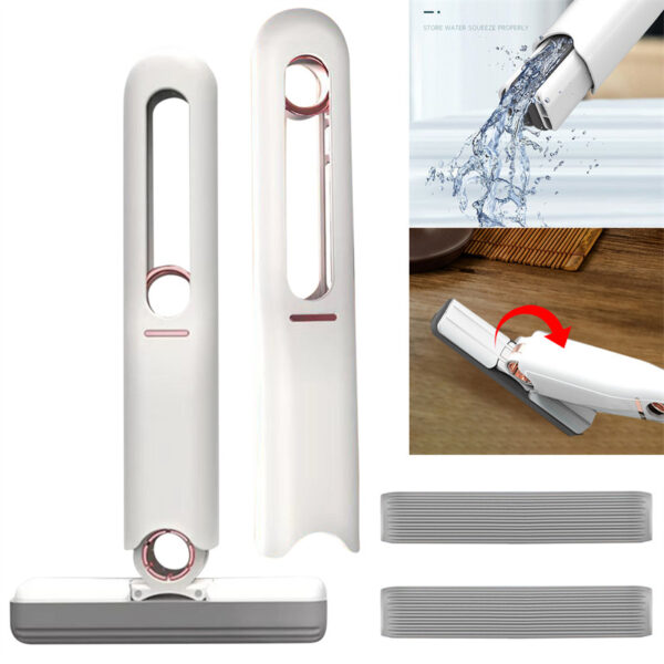 Mini Mops Floor Cleaning Sponge Squeeze Mop Household Cleaning Tools